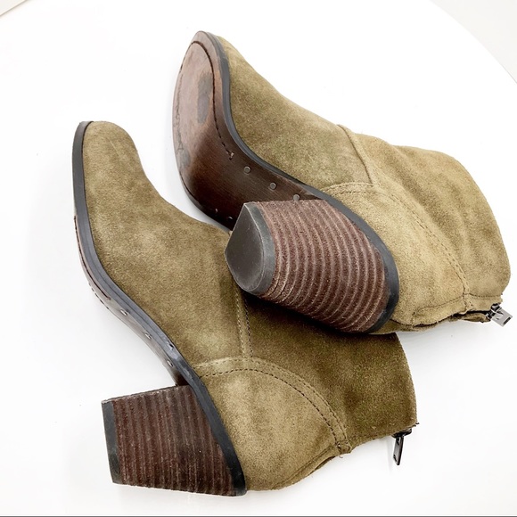 {Sam Edelman} Larkin Suede Ankle Boots - Picture 9 of 16